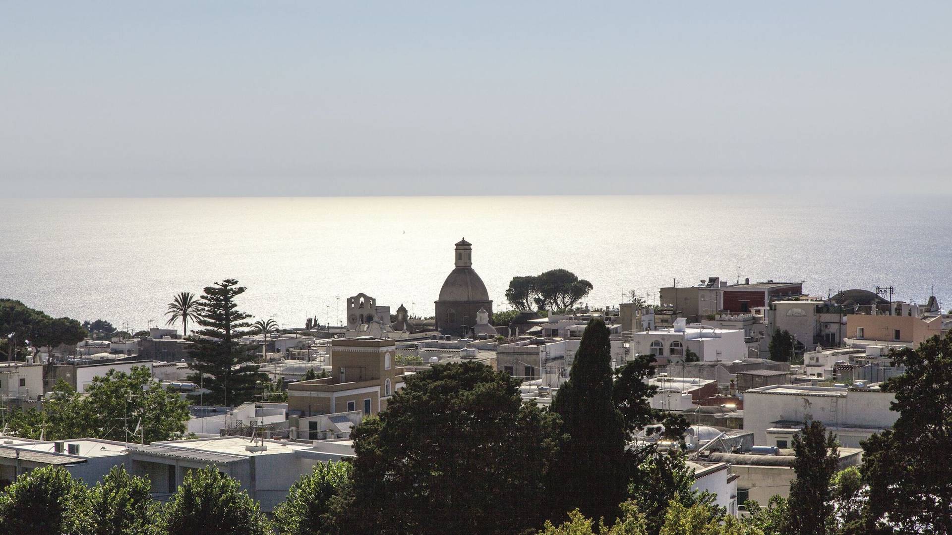 The skyline of Anacapri